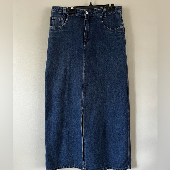 Jacob Jr long Jean skirt - junior size 16 fits adult - Picture 1 of 7